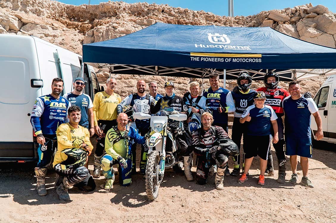 Graham Jarvis en Gran Canaria y Tenerife - Curso de enduro