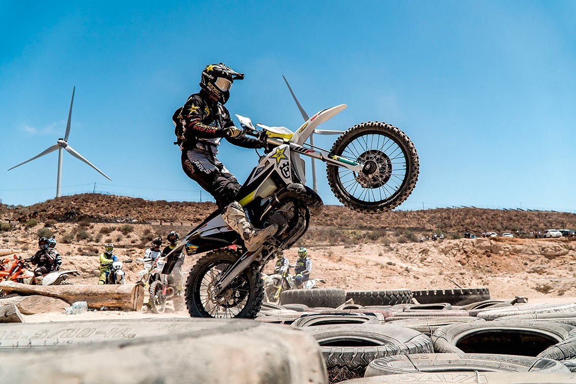 Graham Jarvis en Gran Canaria y Tenerife - Curso de enduro