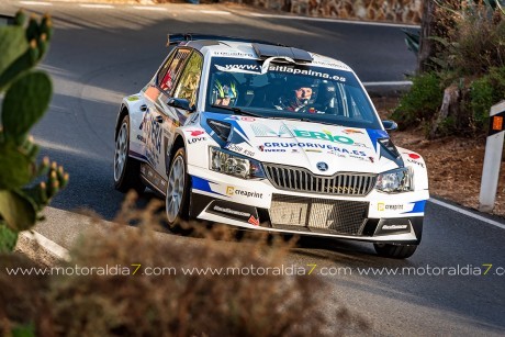 Cruz y Mujica vencen en el Rally Isla de Gran Canaria