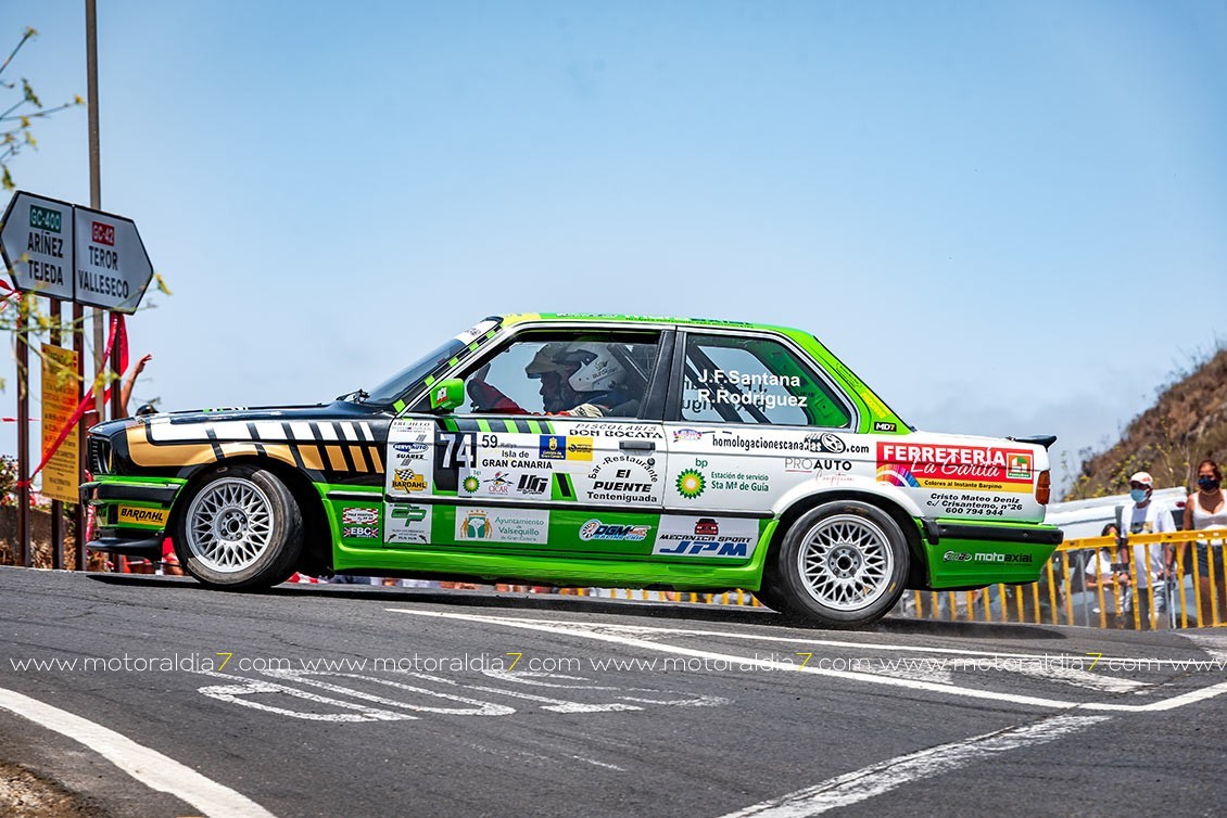 Juanfra Santana y Rubén Rodríguez primeros líderes en la Copa BMW Power