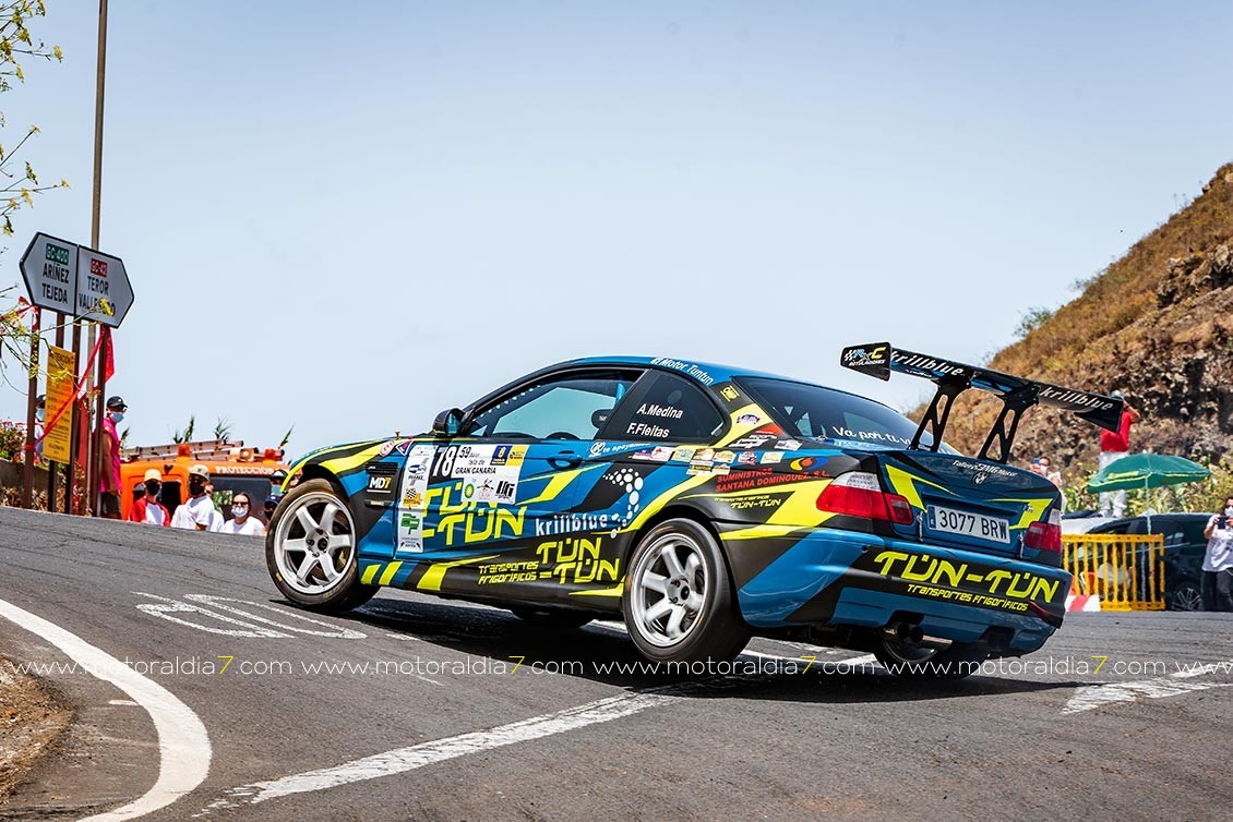 Juanfra Santana y Rubén Rodríguez primeros líderes en la Copa BMW Power