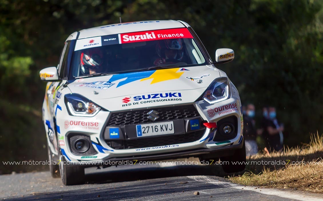 Guayasen Ortega y Daniel Quintana décimos en la Copa Suzuki Swift