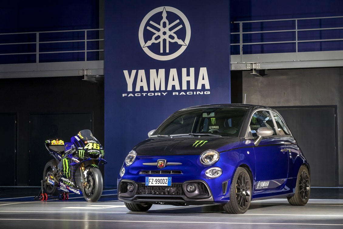 Nuevos Abarth 595¸ Monster Energy Yamaha y Scorpioneoro