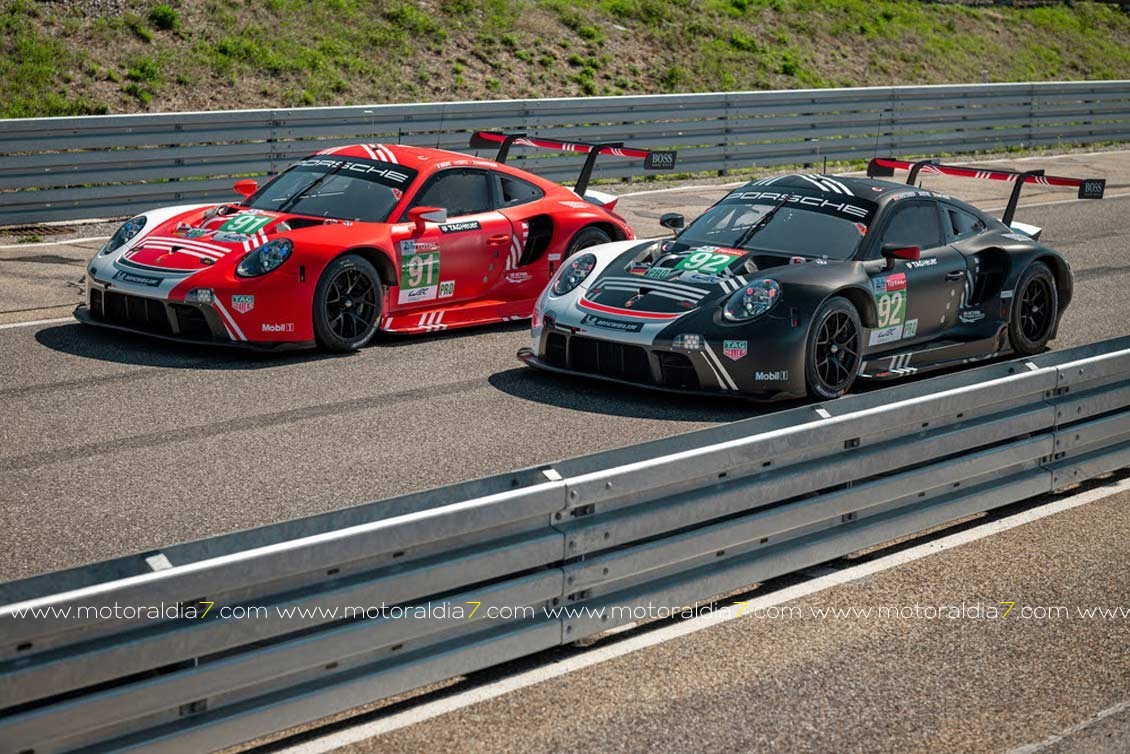 Diseño especial de Porsche en Le Mans