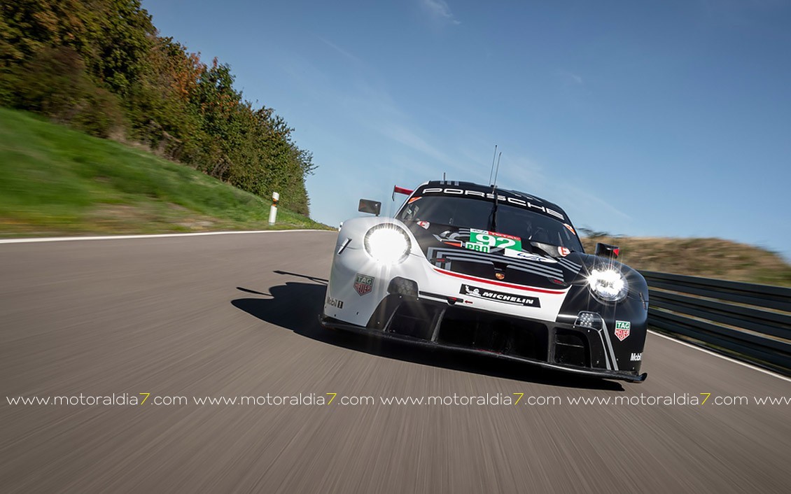 Diseño especial de Porsche en Le Mans