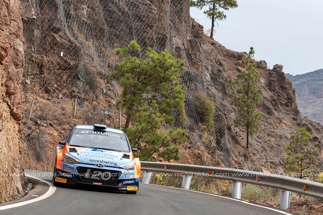El Rally Maspalomas comienza con los preparativos