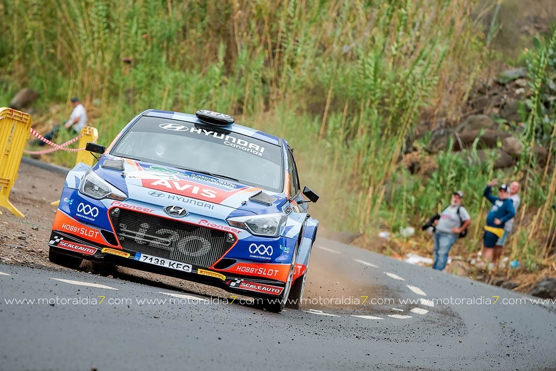 El Rally Maspalomas comienza con los preparativos