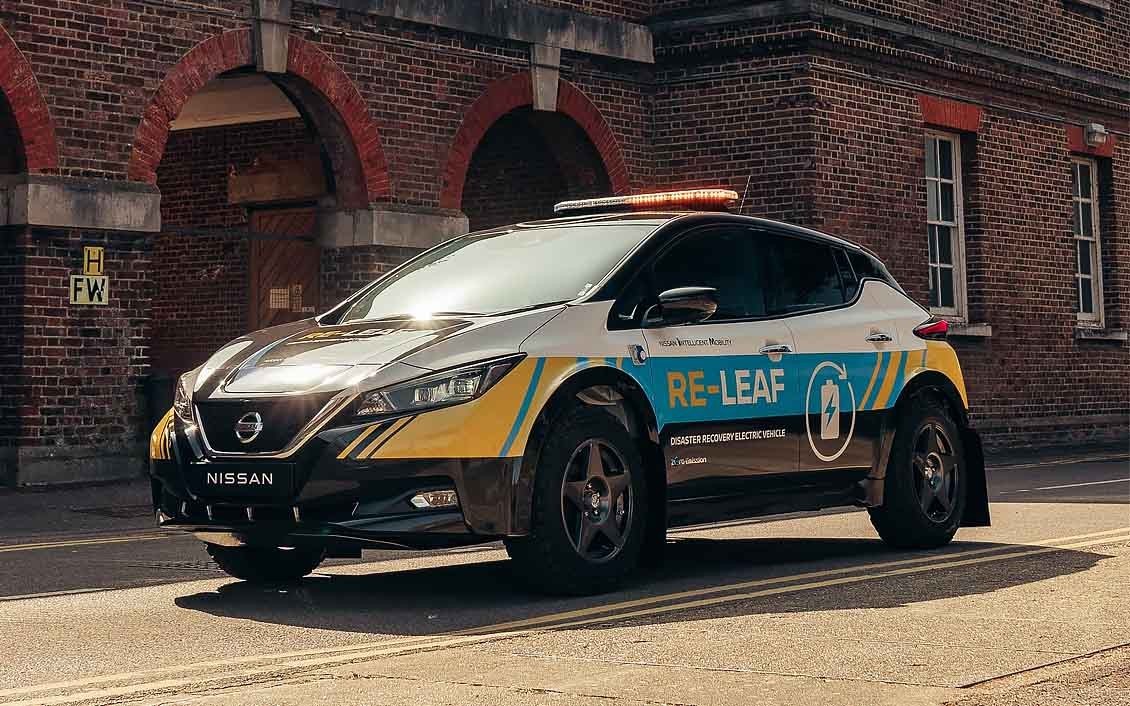 Nissan RE-LEAF: Electricidad donde sea y cuando sea
