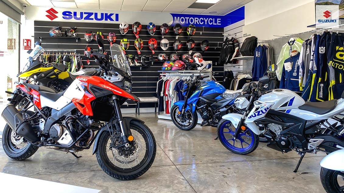 En CMR Moto Center dispondrás de toda la Gama Suzuki.