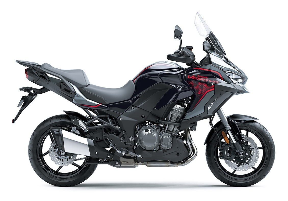 Versys 1000 SE 2021, con el Nuevo sistema Showa Skyhook