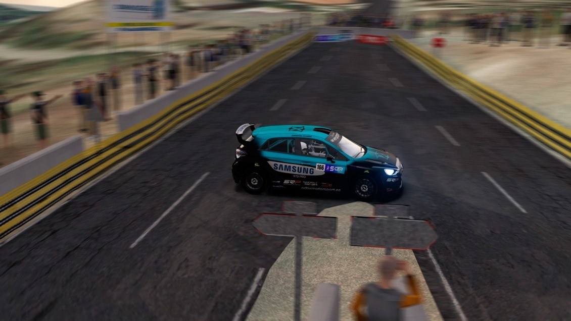 Los canarios coparon el podio en el Rally RACC virtual