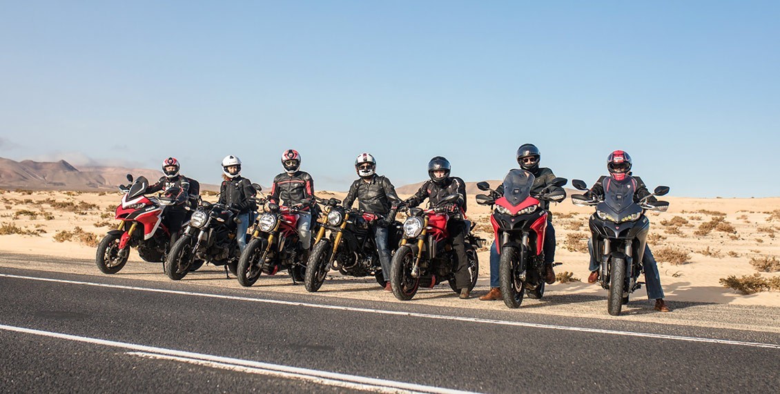 Ducati Canarias cruza el paraíso canario en un día