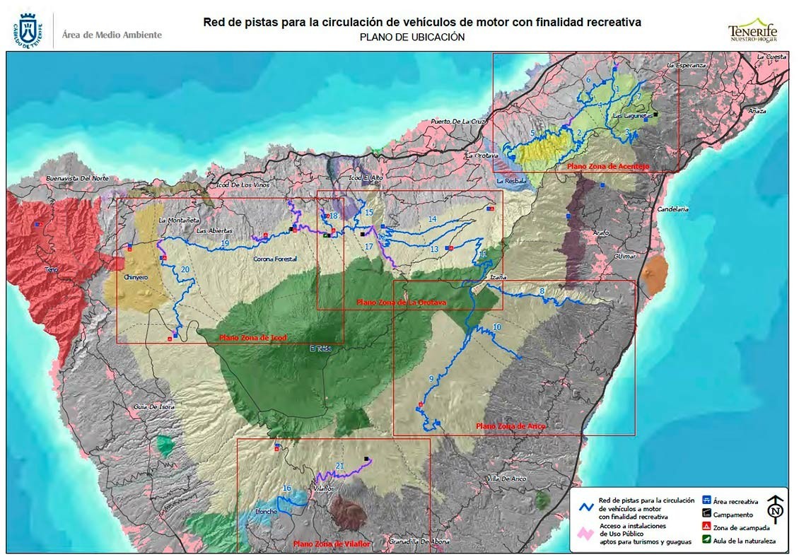 Tenerife: ejemplo de regulación de la moto de campo