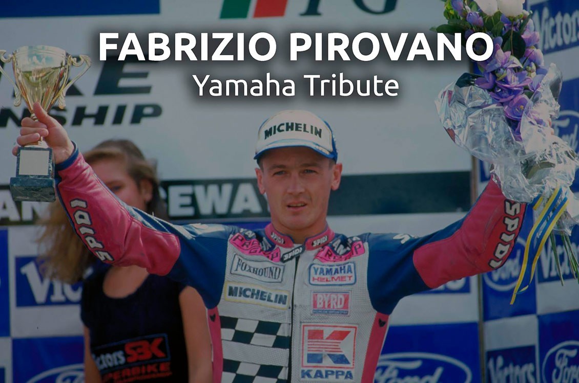 Yamaha rendirá homenaje a Fabrizio Pirovano