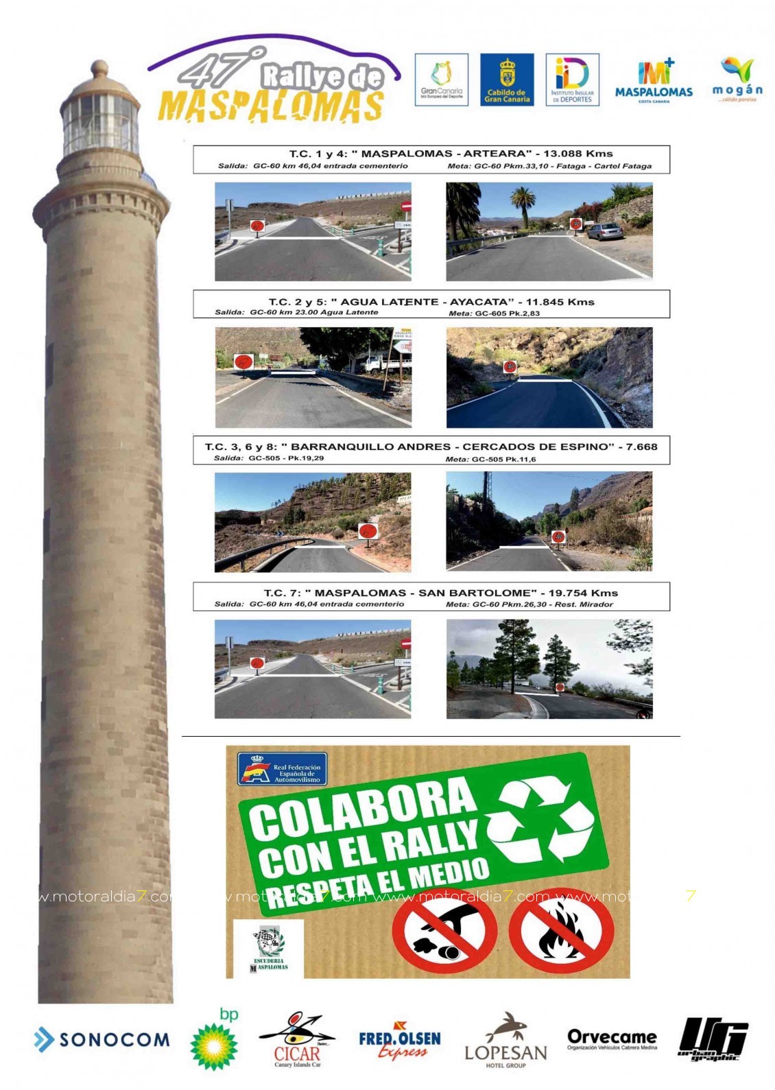 La 47º edición del Rally Maspalomas “sin público”