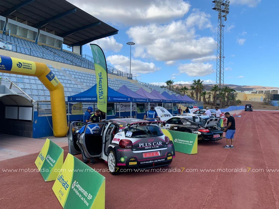 Todo listo para un Rally de Maspalomas atípico