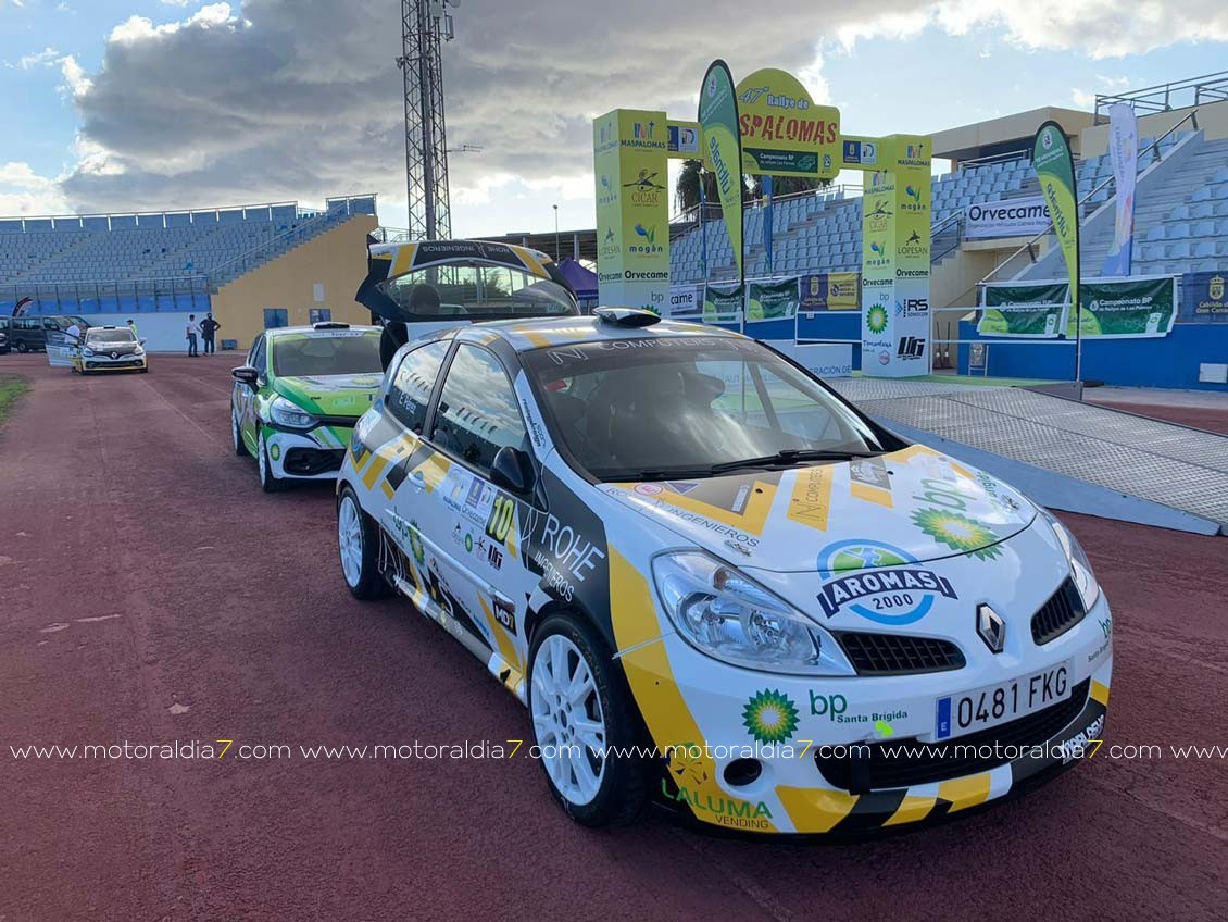 Todo listo para un Rally de Maspalomas atípico