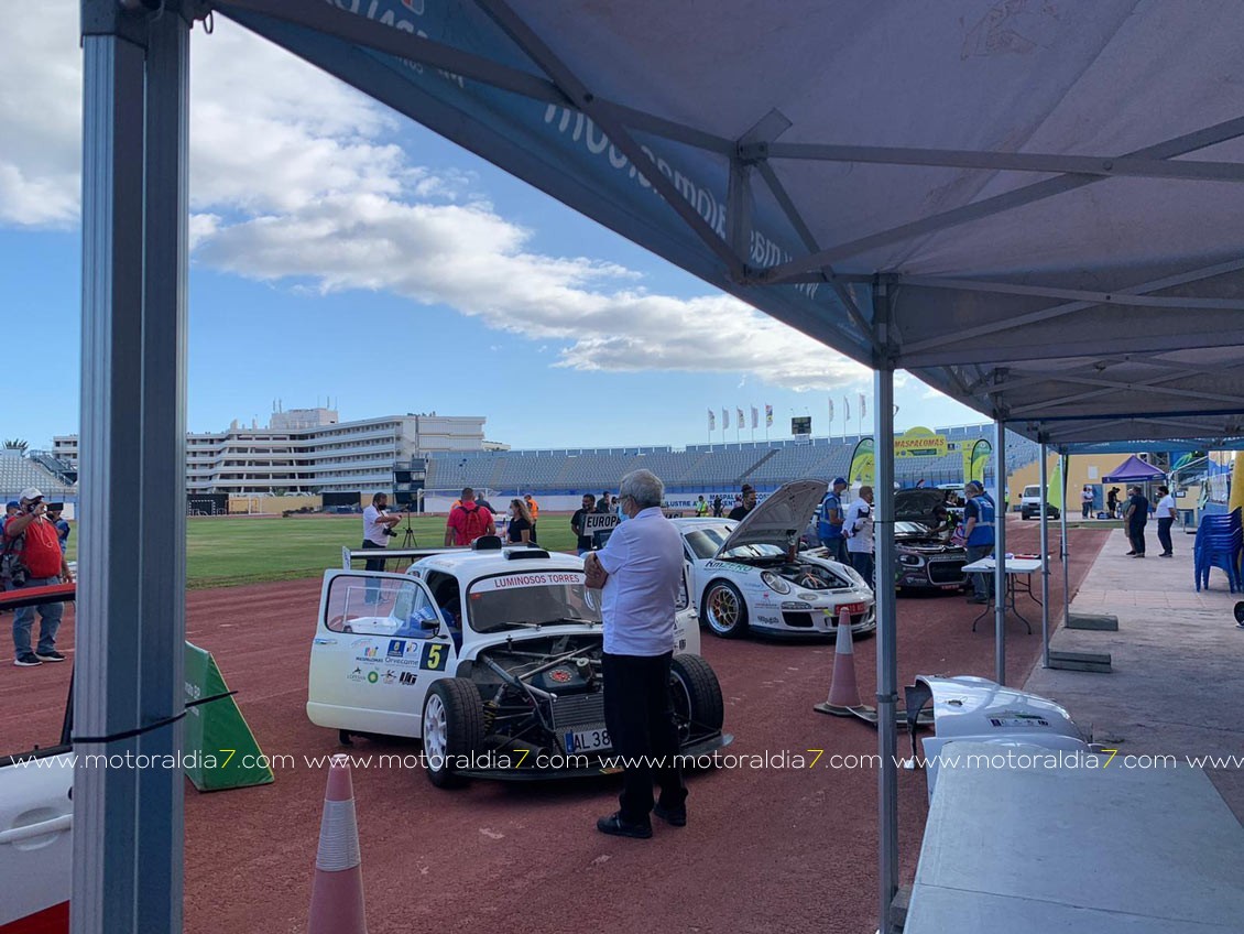 Todo listo para un Rally de Maspalomas atípico