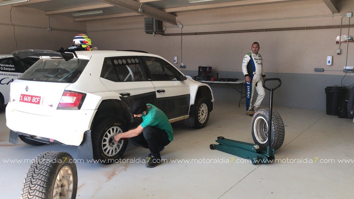 Sosa y Peñate preparan el Rally de La Oliva