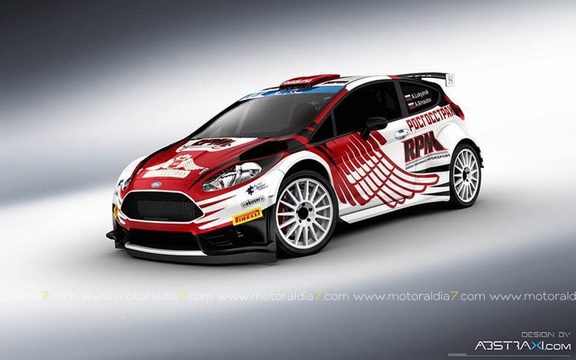 Nuevos colores para el Ford Fiesta R5 de Lukyanuk