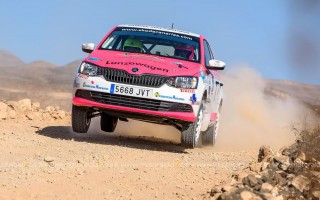 La Copa Skoda Fabia se estrenó en tierra