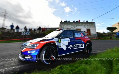 Lukyanuk – Arnautov suman cuatro victorias en el Rally Islas Canarias