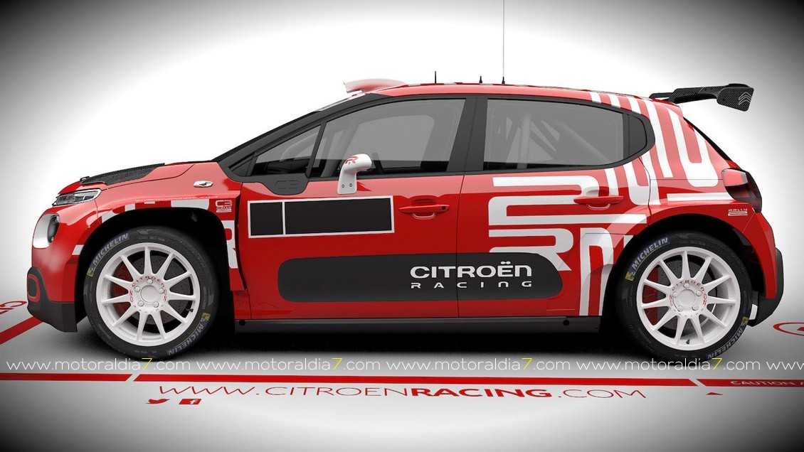 El Rally2 de Citroën listo para enero