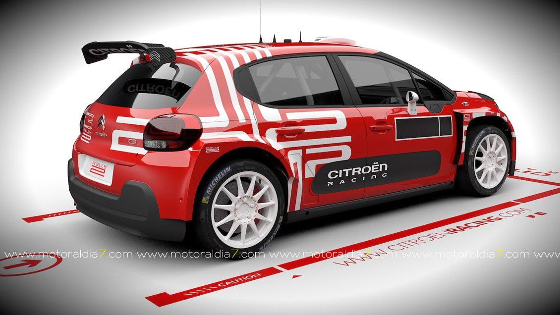 El Rally2 de Citroën listo para enero