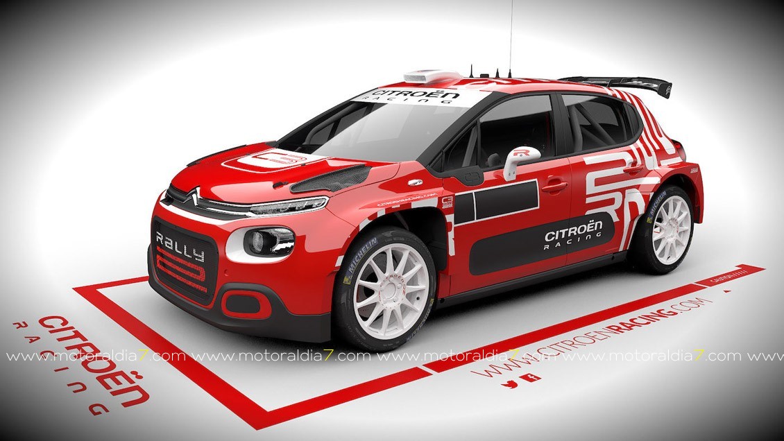 El Rally2 de Citroën listo para enero