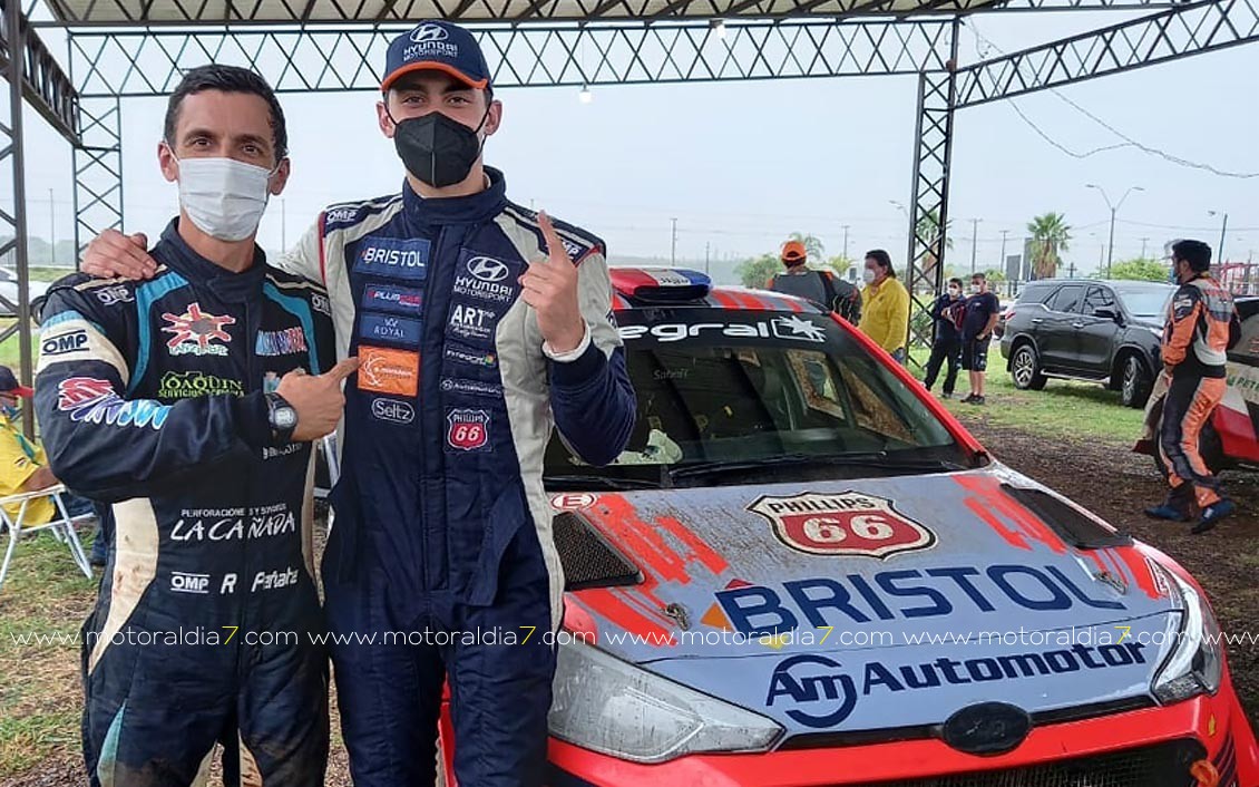 Domínguez y Peñate ganan su primer rally en Paraguay