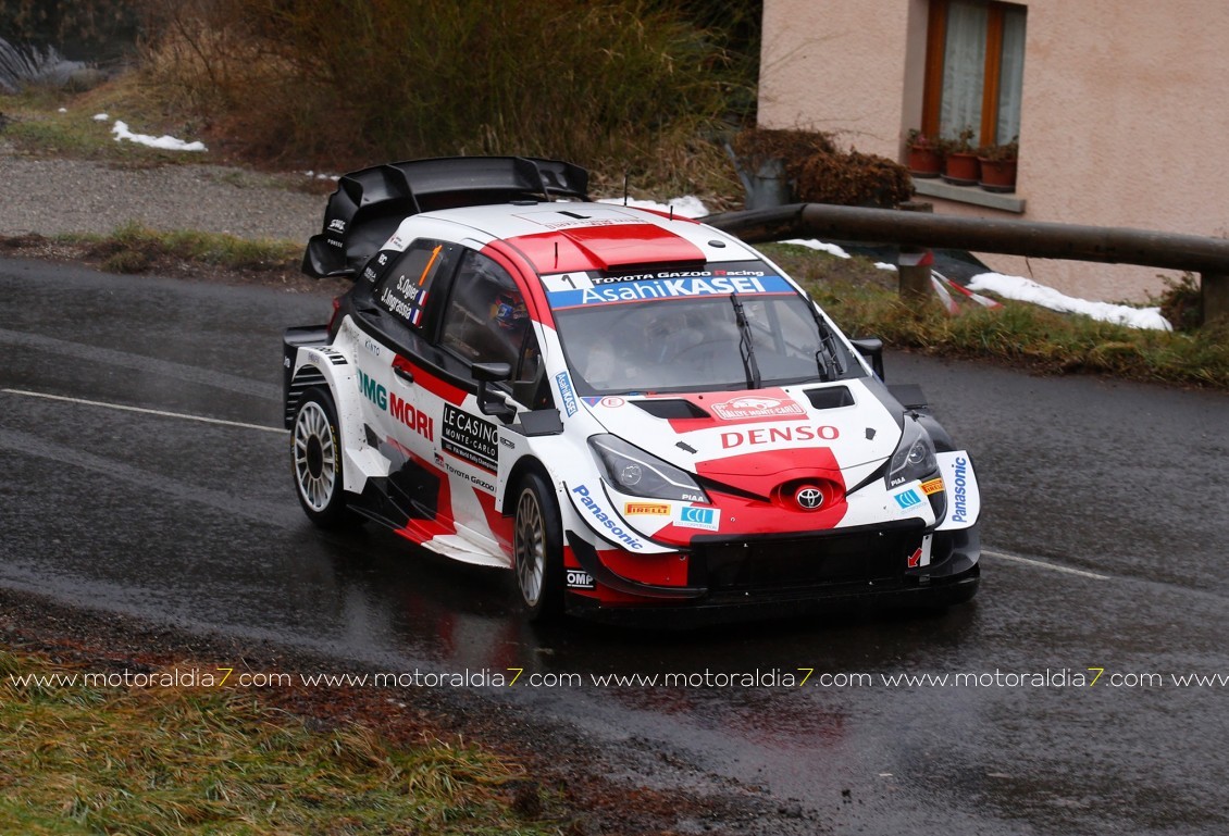 Hoy mandan en Montecarlo, Evans y Martin con el Yaris WRC