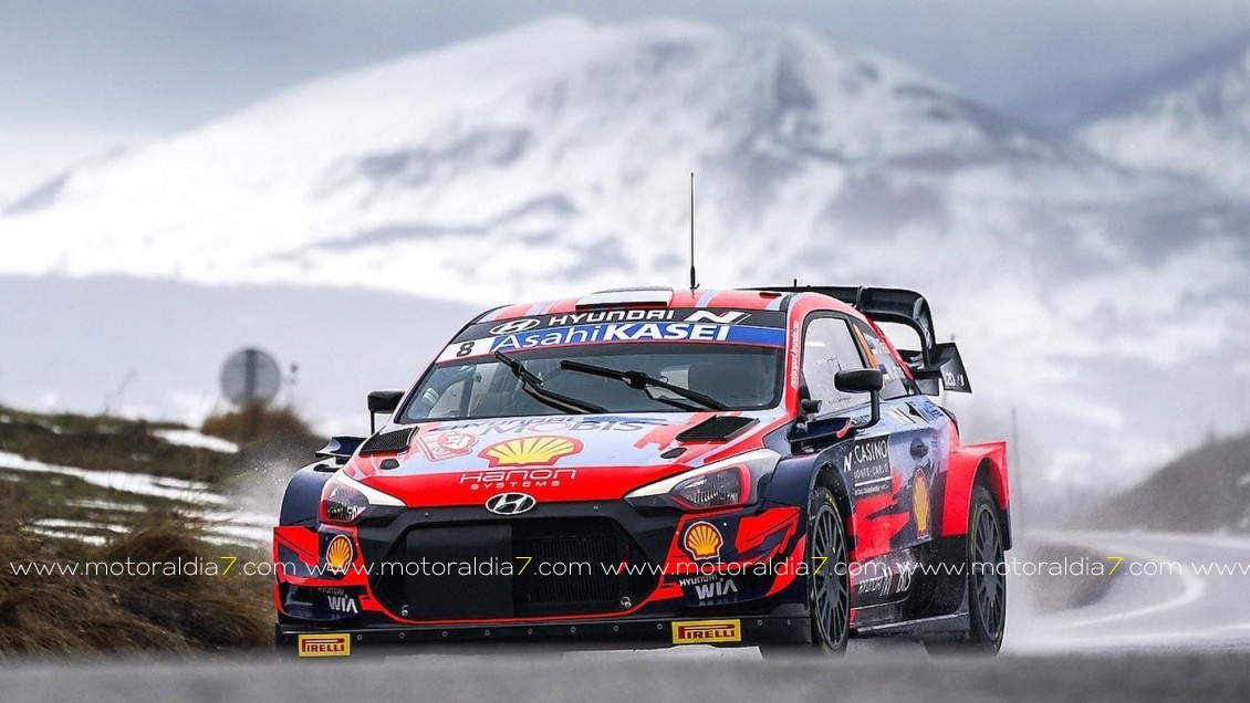 Hoy mandan en Montecarlo, Evans y Martin con el Yaris WRC