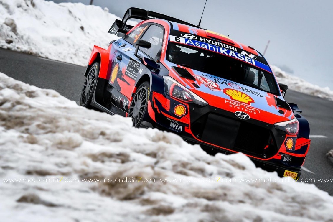 Hoy mandan en Montecarlo, Evans y Martin con el Yaris WRC