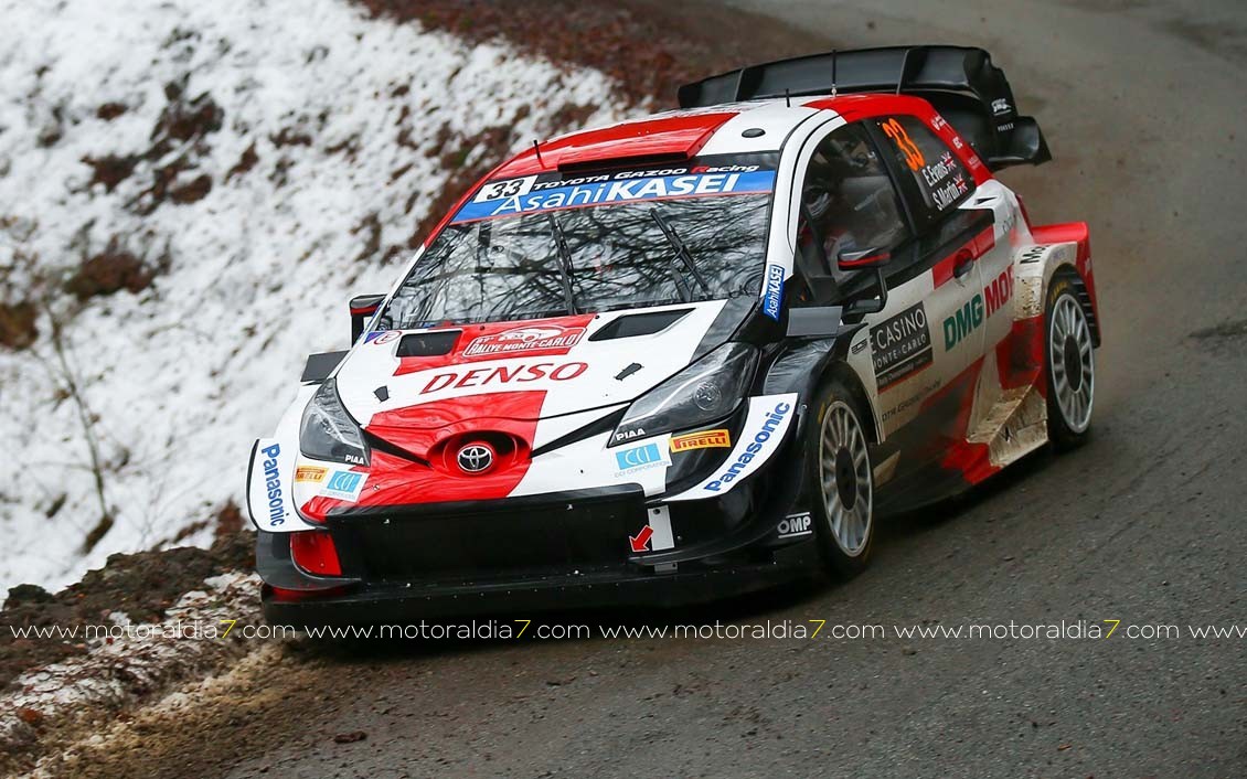 Hoy mandan en Montecarlo, Evans y Martin con el Yaris WRC