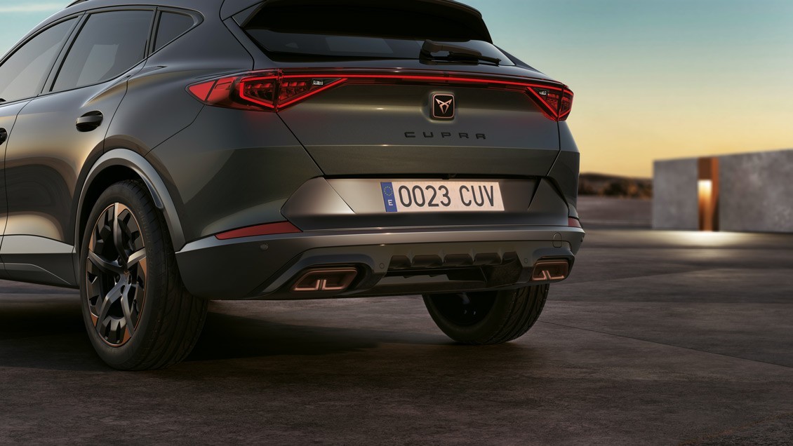 Un CUPRA Formentor con etiqueta “CERO”