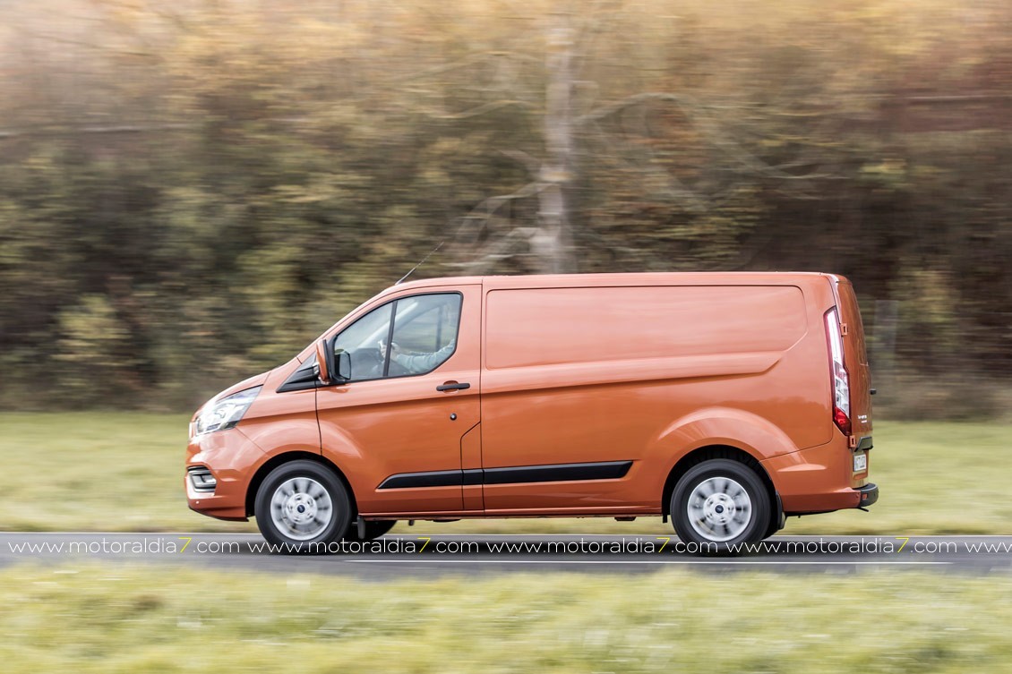 La Ford Transit Custom incluirá modelos totalmente eléctricos