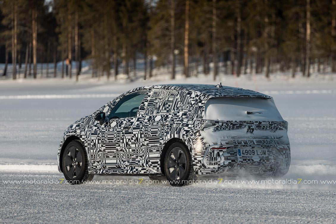 El primer CUPRA eléctrico, a -30ºC