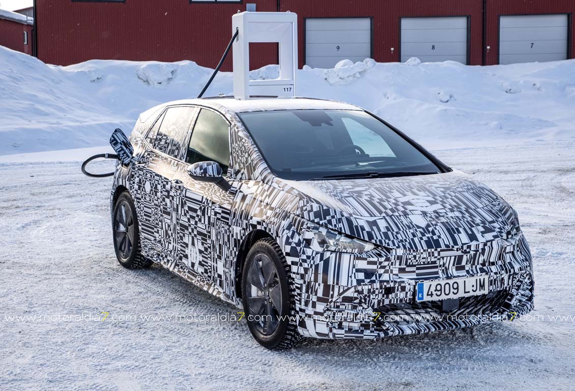 El primer CUPRA eléctrico, a -30ºC