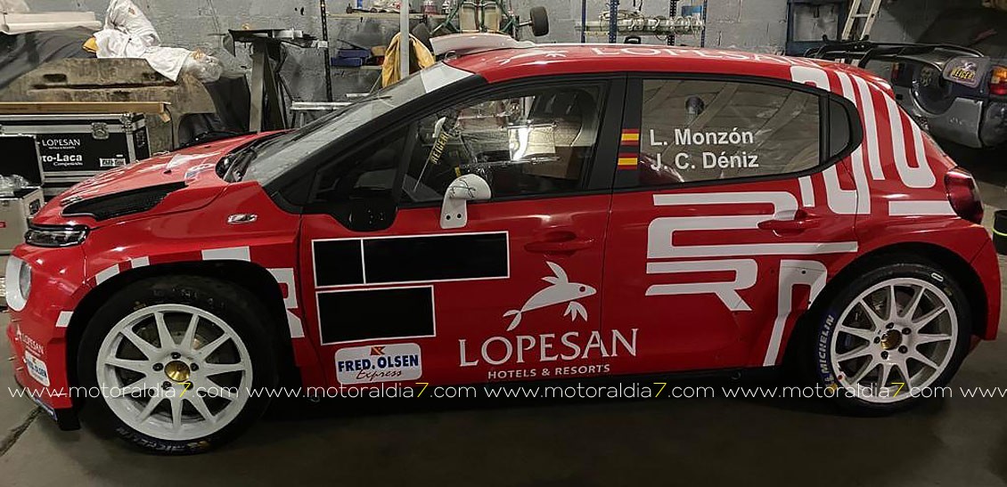 Monzón ya tiene “casi” a punto su C3 Rally2