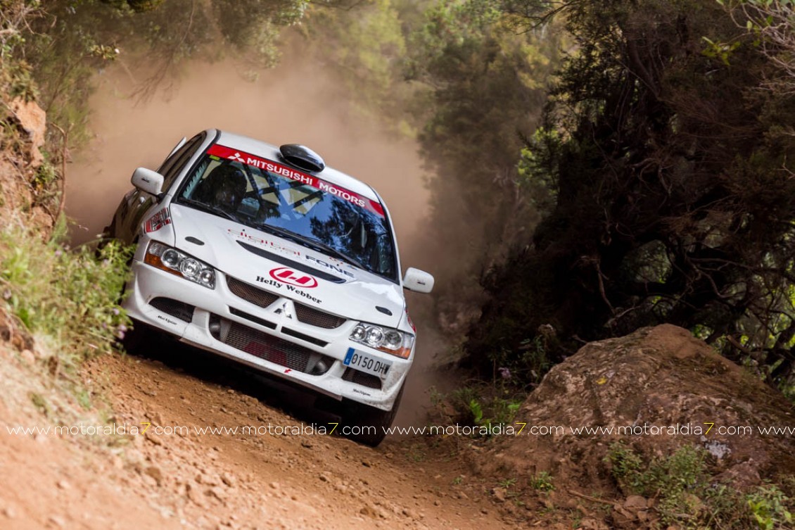 XXI Rally de tierra Isla Verde sigue su hoja de ruta