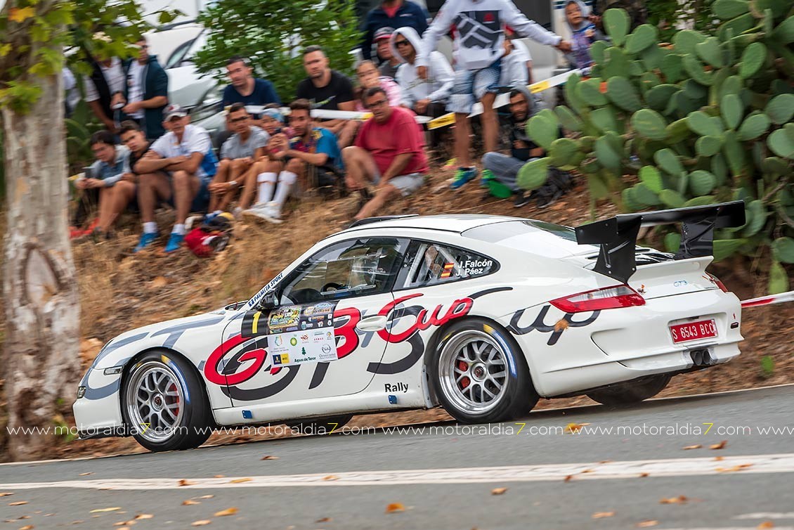 El I Rallysprint Ciudad de Arucas con buen ritmo en la inscripción