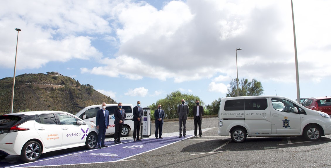 Endesa X y Nissan conectan al Real Club de Golf de Las Palmas