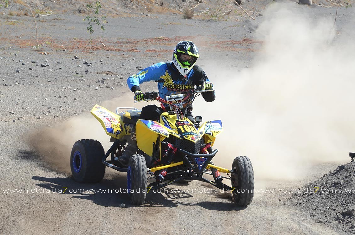 Francisco Lozano se impone entre los Quads