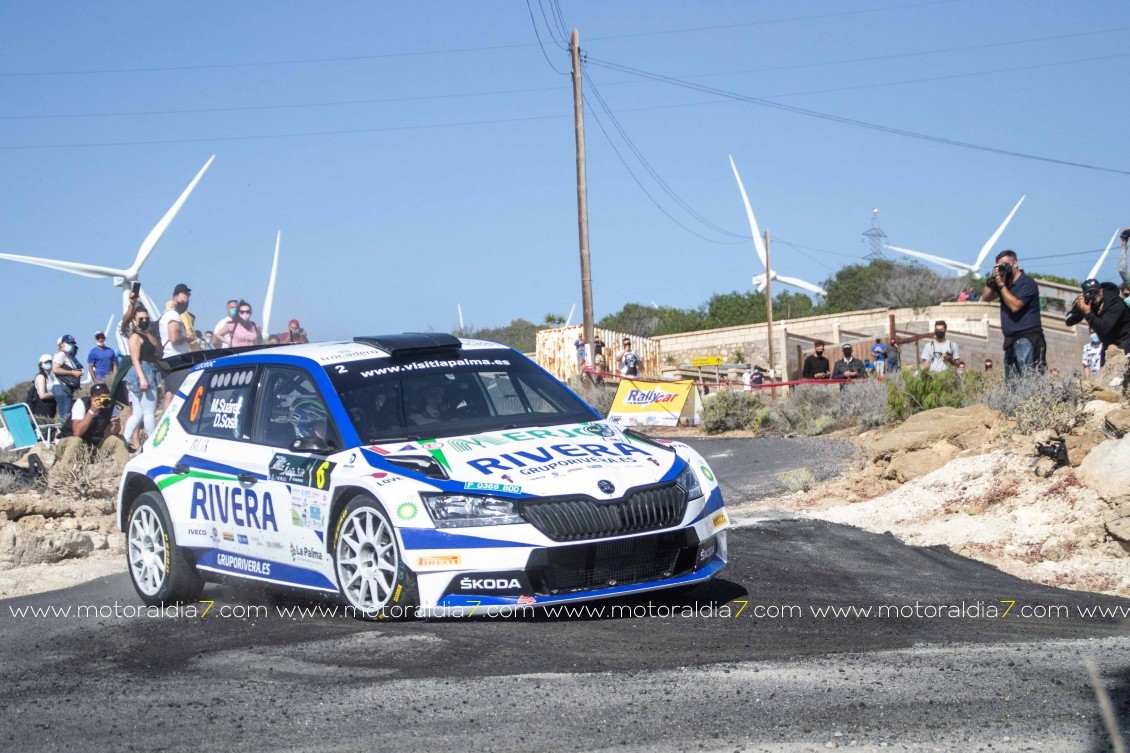 Rally Villa de Adeje, Cruz y Mujica dos pasos por delante