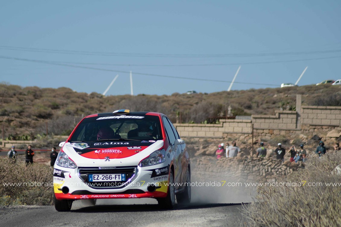 Rally Villa de Adeje, Cruz y Mujica dos pasos por delante