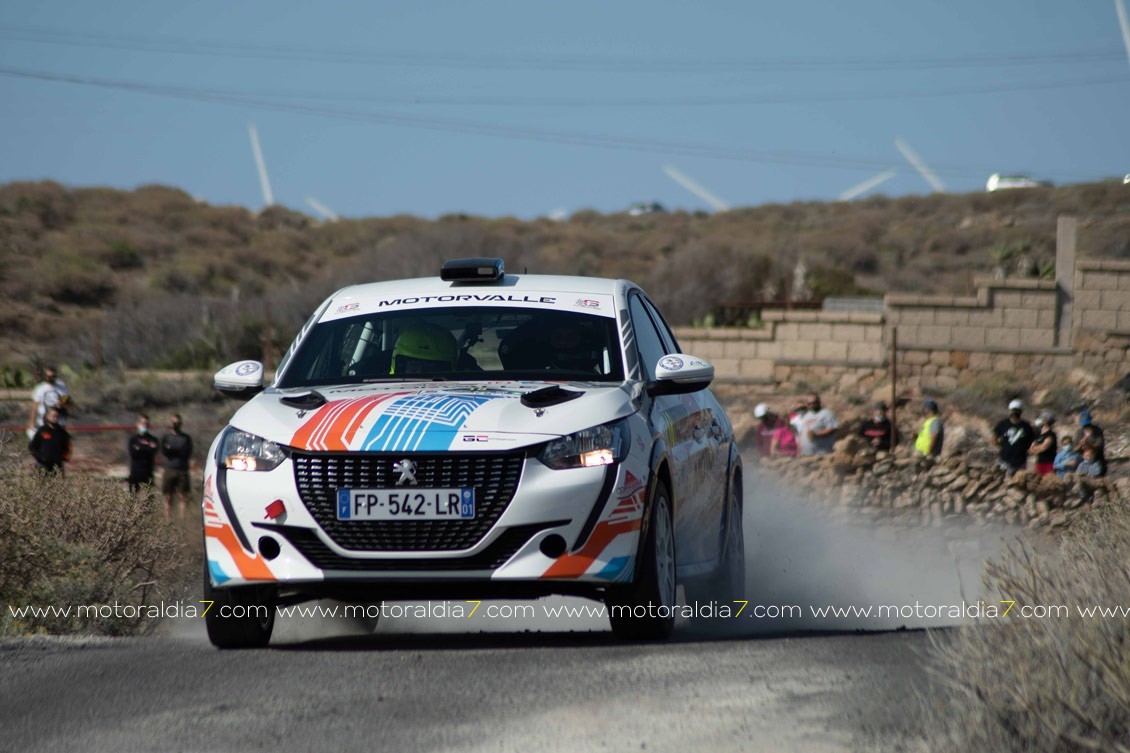 Rally Villa de Adeje, Cruz y Mujica dos pasos por delante