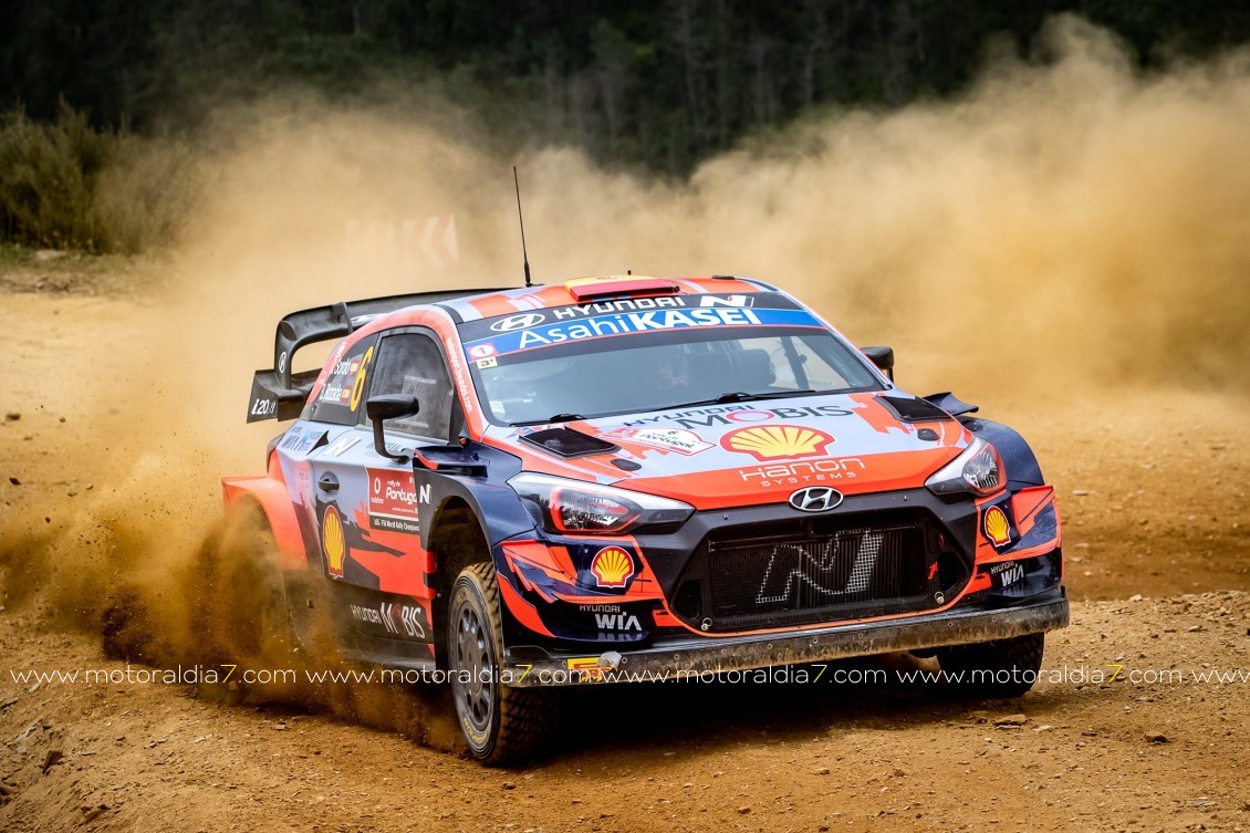 Elfyns Evans y Scott Martin, ganan en Portugal y revolucionan el WRC