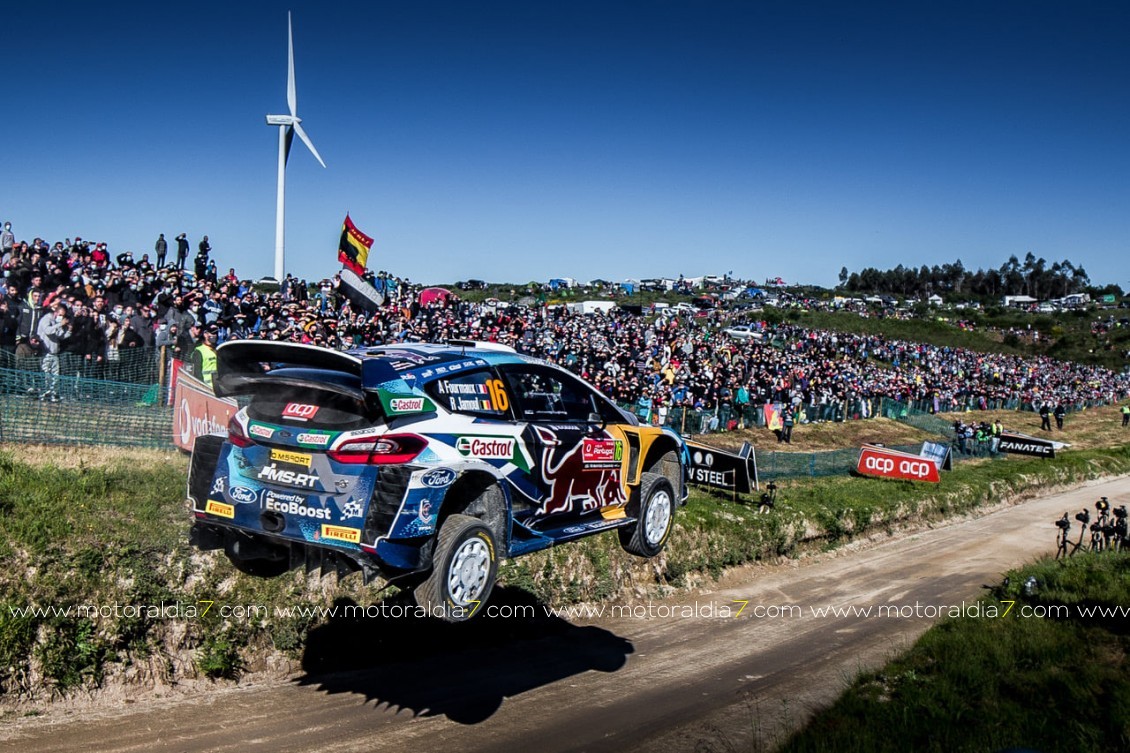 Elfyns Evans y Scott Martin, ganan en Portugal y revolucionan el WRC