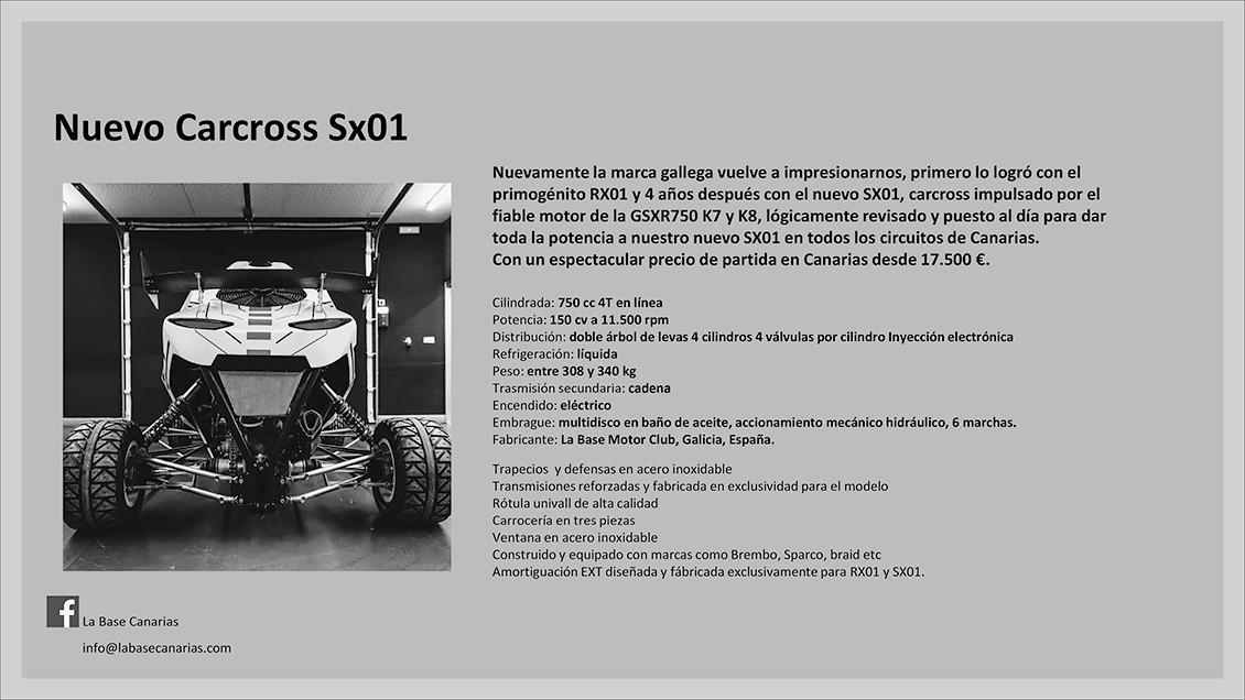 Cuatro Carcross SX01 nuevos en Canarias