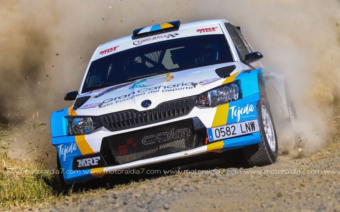 Quintana y Mujica en su mejor rally con el Skoda